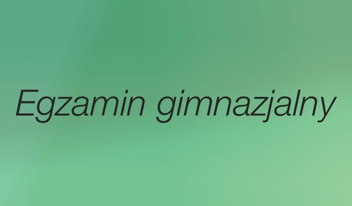 egzamin gimnazjalny 700x410